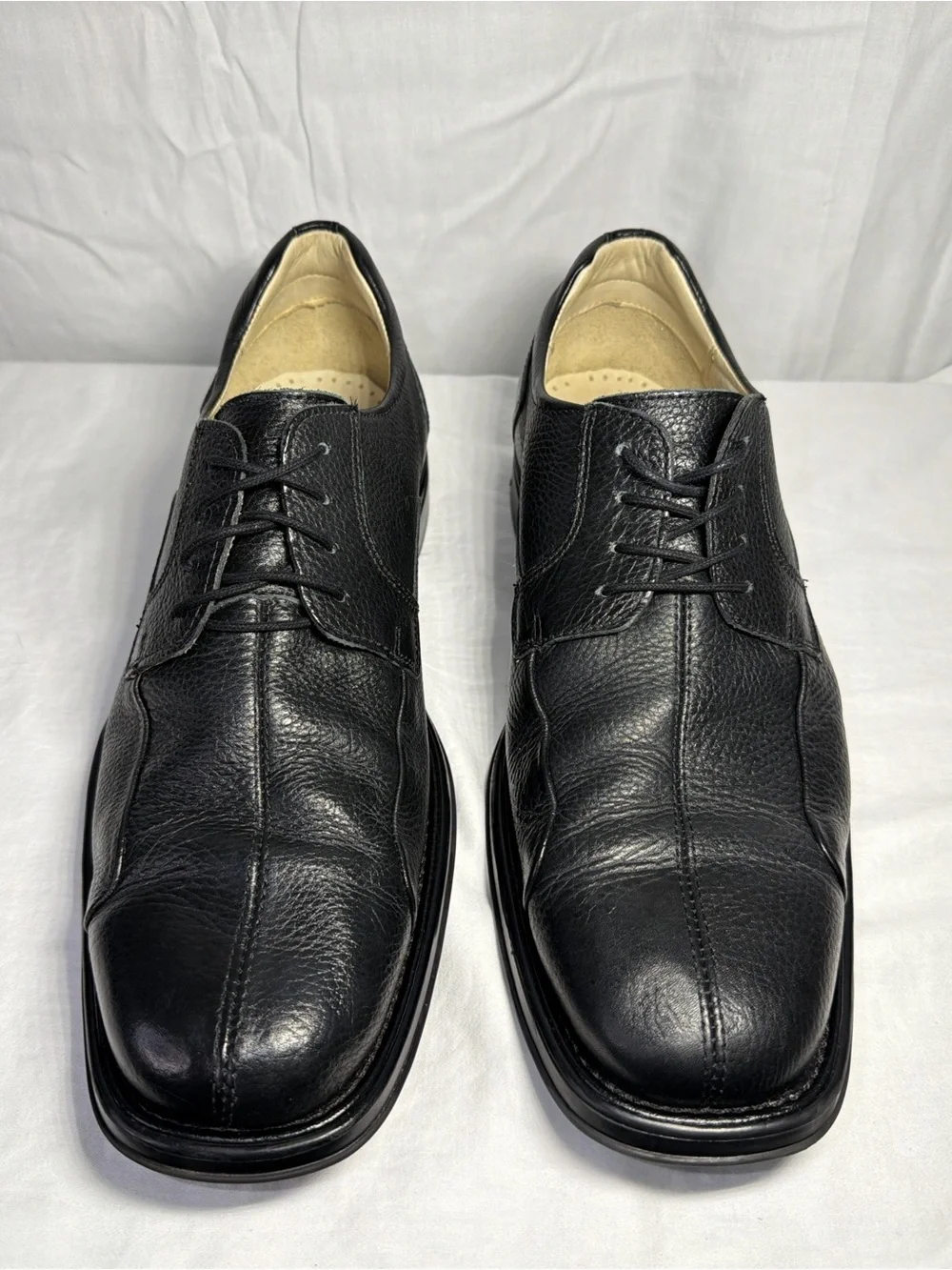 Studio Belvedere Oxford Shoes Mens 14D EEE Black Bay Bridge Shoes Leather